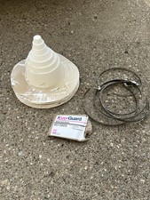 1/2 Dozen Everguard TPO Plus White Vent Boot 1” To 6” 8513920 Roofing Supplies picture