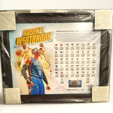 Fanatics Authentic Russell Westbrook OKC Thunder Limited Edition Plaque 25/150 picture