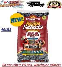 Pennington Select Black Oil Sunflower Seed Wild Bird Dry Feed, 40 lb. Bag picture