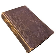 Poems of Oliver Wendell Holmes - small decorative antique book of poetry, 1866 picture