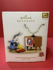 Hallmark Keepsake Looney Tunes SATURDAY MORNING CARTOONS TV Christmas Ornament picture