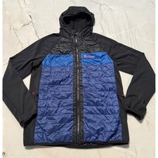 Cotopaxi Capa Hybrid Insulated Hooded Jacket Mens Large Black Blue Colorblock picture