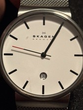 Skagen Men’s Ancher / Klassik 40mm Watch (SKW6052) White Dial , Date Window picture