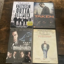 Taken Precious Brooklyn Rules Straight outta Compton DVD Lot Mix and Match picture