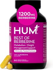HUM Best of Berberine Supplement 1200mg EXP :12/2028 (60 Capsules) picture