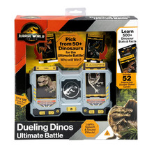 Jurassic World Dueling Dinos Ultimate Battle Game 50+ Dinosaurs 500 Facts eKids picture