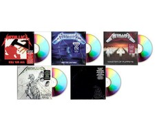 New Metallica Classics Remastered 5-Pack 1983-1991 Kill Em All To Black CDS picture