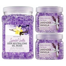 SMELLS BEGONE Odor Eliminator Gel Beads 12 oz 2 Pack Lavender Vanilla picture