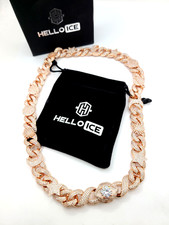 Helloice Iced Devil Eye Various Planets Cuban Chain 26