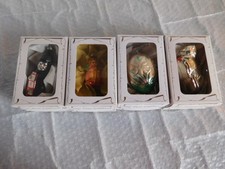 4 vintage NOS Inge Glas Christmas glass tree ornaments German Germany new picture