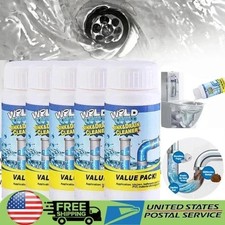 1~12x Wild Tornado Powerful Sink Drain Cleaner High Efficiency Clogging Cleaner* picture