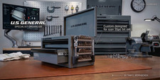 ICON 35 pc. bit set organizer tray - sticks to ALL brands of mini tool boxes picture