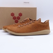 Vivobarefoot Men's Geo Court III Nubuck Barefoot Sneakers 301056-09 Tan picture