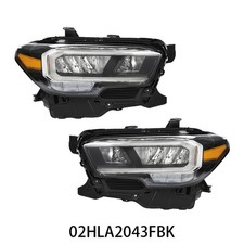 Fit 2020-2023 Toyota Tacoma Limited/TRD 1 Pair Headlights Assembly Full LED Lamp picture