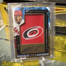 25-26 UD Black Diamond Team Logo Jumbo Carolina Hurricanes-Stanley Cup Champs  picture