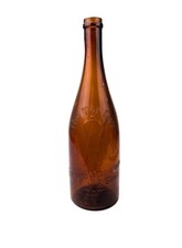 Antique Red Top Rye Amber Glass Bottle Ferdinand Westheimer & Sons 1901-05 Chip picture