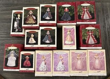 15 Lot Hallmark Keepsake Barbie Ornaments NIB SPRINGTIME, HOLIDAY, Wedding, Solo picture