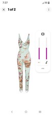 skims x roberto cavalli Wrap Cross Top Catsuit, 3X NWT picture