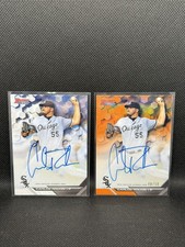 Carlos Rodon Auto Bowman’s Best of 2016 Autographs Orange Refractor /50 & Base picture