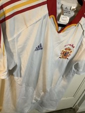 Vintage Spain Away Soccer jersey 2004 - 2005 Team Jersey Adidas Mens Size S picture