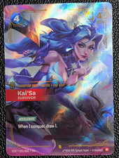 Kai'Sa, Survivor SP1/006 Showcase OGN EN NM picture