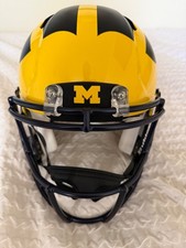MICHIGAN WOLVERINES NCAA Riddell Speed Full Size AUTHENTIC Football Helmet picture