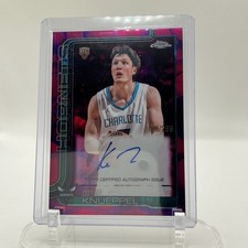 M Topps Chrome upd Kon Knueppel Rookie Autograph #TCAR-KK Hornets NBA 2025-26 picture
