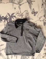 Columbia Men's Sweater Weather Half Zip Pullover Grey Knit Fleece picture
