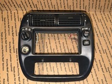 F57B-7804302-CW  1995-2003 Ford Ranger OEM Center Dash Bezel 4WD Black Wiper picture