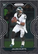2020 Panini Prizm Jalen Hurts 343 RC Rookie Philadelphia Eagles Football Card picture