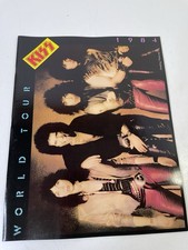 Vintage Kiss Lick It Up 1984 World Tour Book Program picture