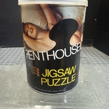 VINTAGE 1979 PENTHOUSE JIGSAW PUZZLE COMPLTE IN ORIGINAL CONTAINER NOS picture