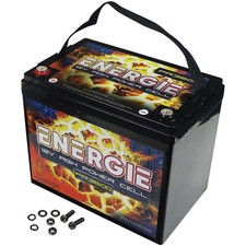 Energie PR3600 12V 75Ah AGM Power Cell Battery 3600W Car Audio picture