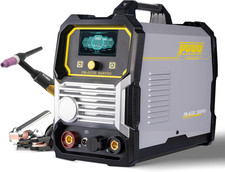 205Amp AC/DC Aluminum TIG Welder, 6-In-1 Multiprocess Welding Machine, AC TIG/DC picture