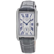 New Longines DolceVita Quartz 23.3mm Silver Dial Women's Watch L5.512.4.71.3 picture