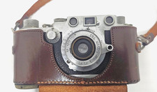 1946 Leica IIIc Rangefinder Camera Leitz Summar Elmar 35mm f/3.5 picture