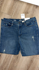 a.n.a Women’s High Rise Ankle Skinny Jeans 16 Blue Medium Wash Stretch 5-Pocket picture