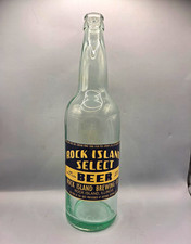 Rock Island Select Beer IRTP 1 Pint 8oz Clear Glass. Rock Island Brewing Company picture