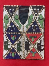 Yoruba Tribe Magnificent Ceremonial Beaded Warriors Babalawo  Vest ~ Nigeria picture