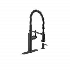 NEW KOHLER Sous Pro-Style Single Handle Pull Down Sprayer Kitchen Faucet picture