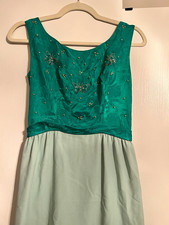 True vintage late 50s early 60s cocktail dress picture