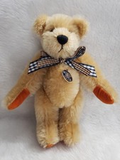 Vintage Knickerbocker Edgar Gold Mohair Teddy Bear Fully Jointed 8.5” Tall picture