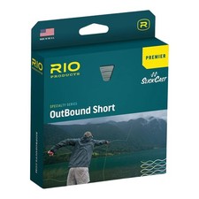 RIO PRODUCTS Premier Outbound Short Fly Line Clear/Moss/Ivory 100ft WF9I/S3/S5 picture