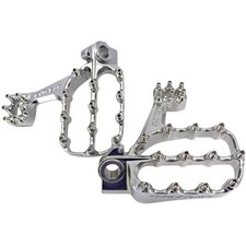 Fastway Evolution EXT Footpegs - Pegs Only - Stainless Steel, Standard picture