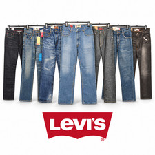 NEW AUTHENTIC LEVI'S 569 JEANS | GRAY, BLACK, BLUE | STRAIGHT LEG | Has Tags picture