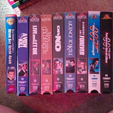 MGM/UA Home Video James Bond 007 Collection VHS Box Set Widescreen NTSC PG picture