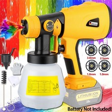 Electric Cordless Paint Airless Spray Gun For Dewalt 20V Battery Brushless Motor picture