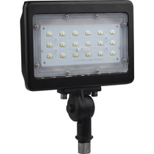 Satco Nuvo Lighting LED Medium Floodlight- 30W/4000K/Bronze/Dimmable- 3,975LUMEN picture