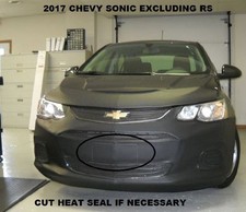 Lebra Front End Mask Bra Fits 2017-2020 Chevy Chevrolet Sonic Sedan 17-20 picture