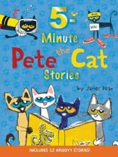 Pete the Cat: 5-Minute Pete the Cat Stories: Includes 12 Gro - VERY GOOD picture